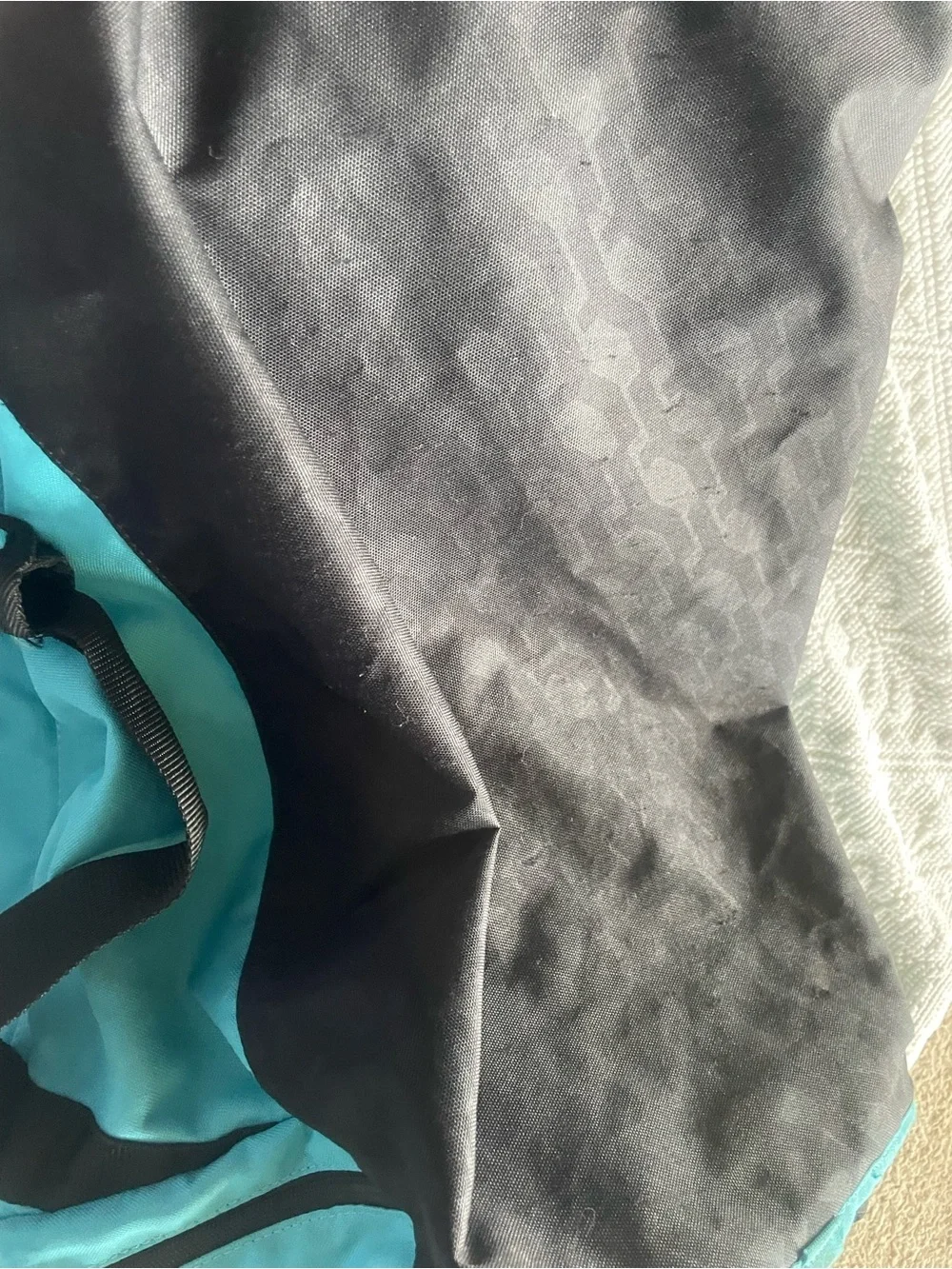Nike Teal Blue Duffel Gym Bag